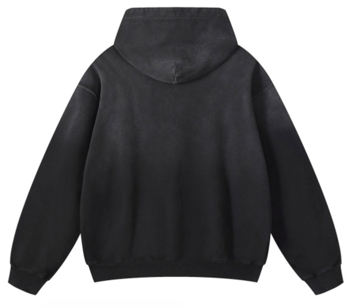 Smile More Green Hoodie
